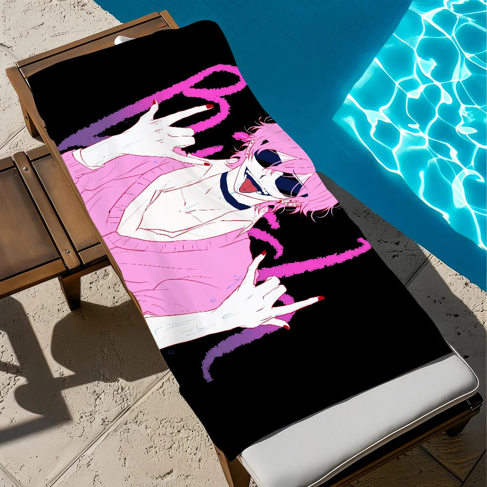 Anime Quick-Dry Beach Towel | Soft Lightweight Multipurpose