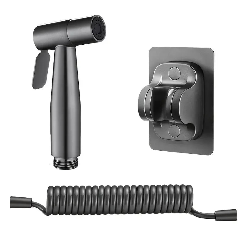 YANKE 3-Piece Stainless Steel Toilet Spray Gun & Nozzle Set