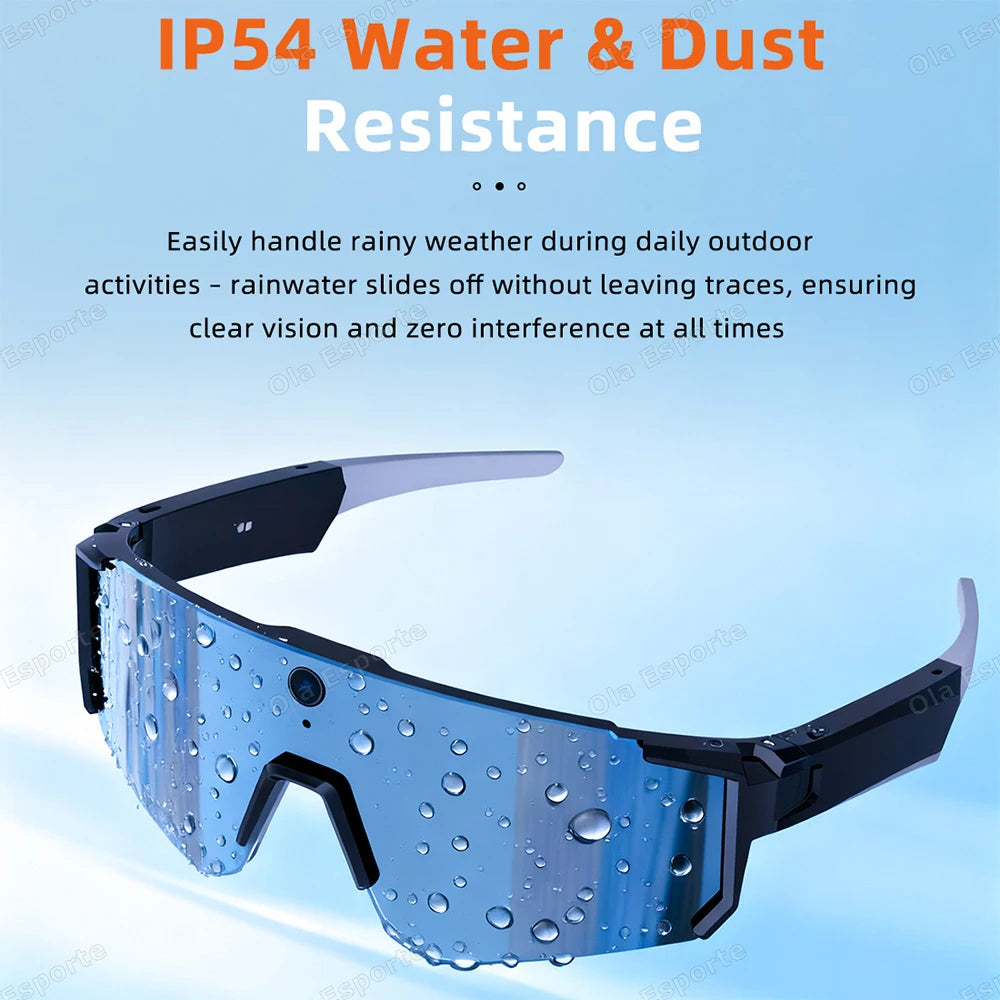 4K AI Smart Glasses | HD Camera, BT Calls & Translation