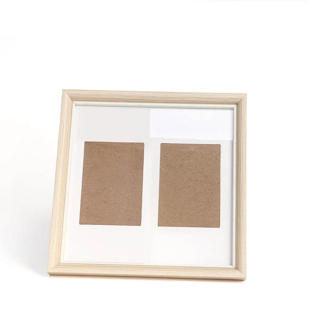 3 "/6"/SQ/wide photo frame solid wood table photo wall-mounted printer photo frame table photo frame Peaceful Pleasures Health and Wellness Wide