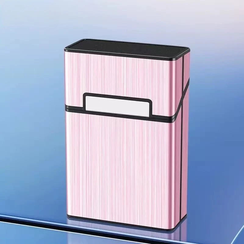 Portable Slim Aluminum Cigarette Case Regular King Holder Tobacco