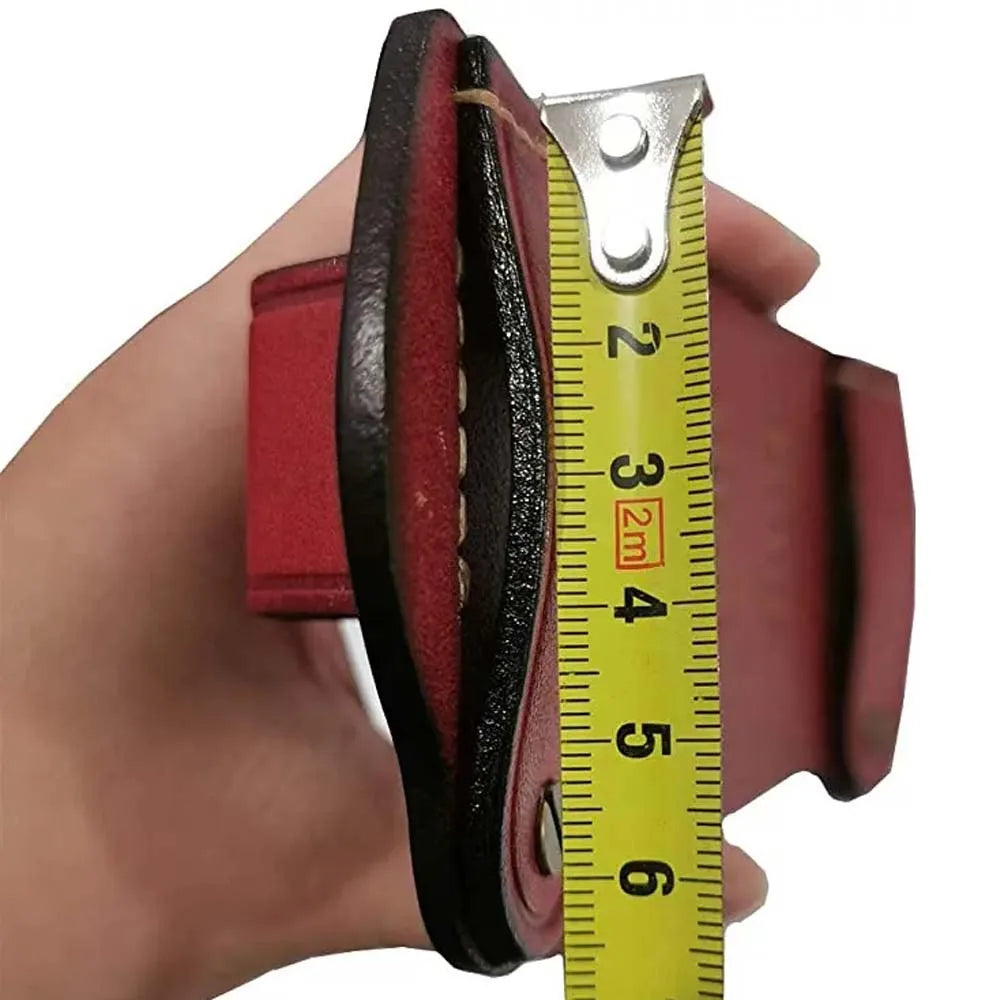 Tactical Cowhide Leather Hunting Magazine Pouch 12 Gauge 6 shot bullet storage bag Ammo Bag Shell Holder Cartridge Belt Peaceful Pleasures Health and Wellness