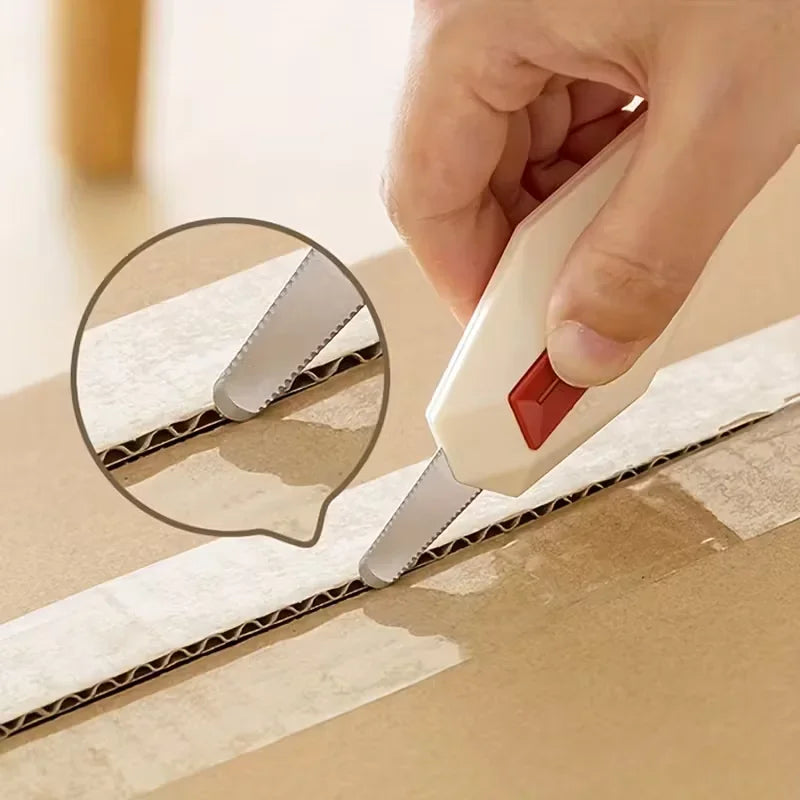 Mini Retractable Box Cutter | Magnetic Safety Utility Knife
