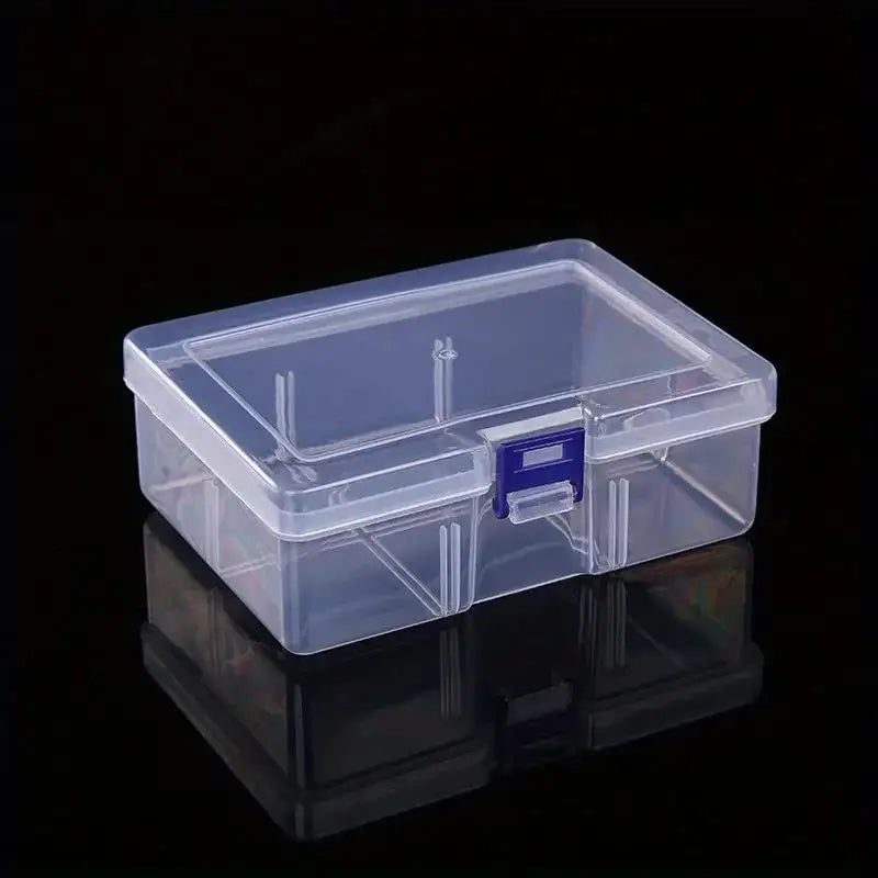 Transparent plastic storage box-dustproof and waterproof storage box for storing screwdrivers tools/jewelry with clear vision Peaceful Pleasures Health and Wellness 1pc