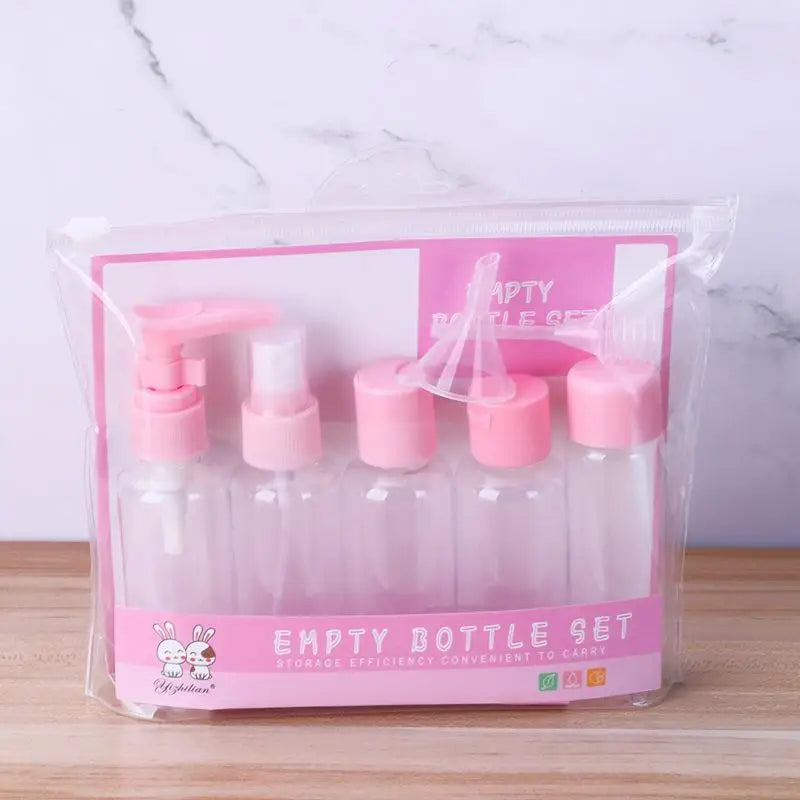 Travel Size Skincare Set – Leakproof Refillable Toiletry Bottles