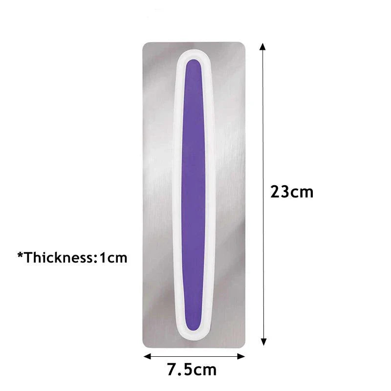 Stainless Steel Cake Scraper & Icing Smoother | Fondant Tool