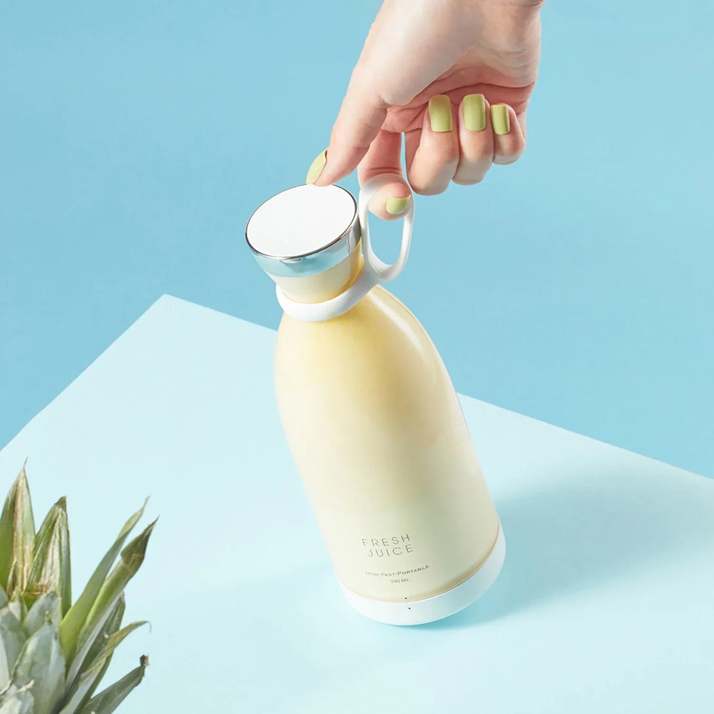 Portable Wireless Electric Juicer Cup 350ml USB Rechargeable