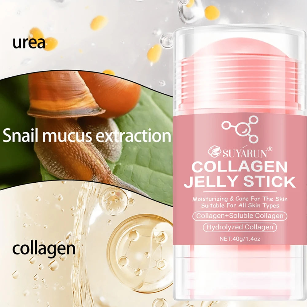 SUYARUN Collagen Jelly Neck Hand Foot Care Stick - Skin Tightening & Moisturizing Anti-Aging Elasticity Bar, New Beauty Tool. Peaceful Pleasures Health and Wellness
