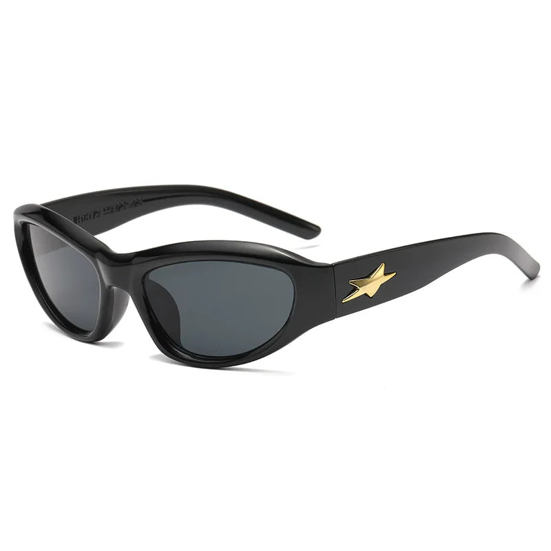 Cat Eye Steampunk Sunglasses UV400 | Vintage Unisex Eyewear