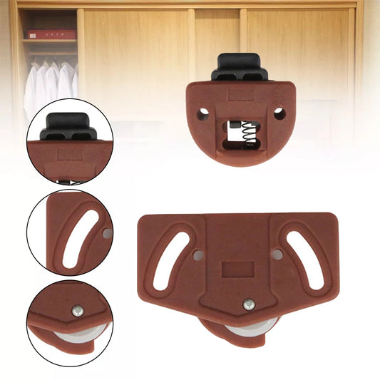 4 8 Pairs Wardrobe Roller Sliding Door Gear Circuit Board Indoor Peaceful Pleasures Health and Wellness