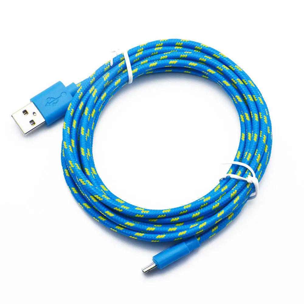 Micro USB Fast Charging Cable 1M/2M/3M | Nylon Braided V8