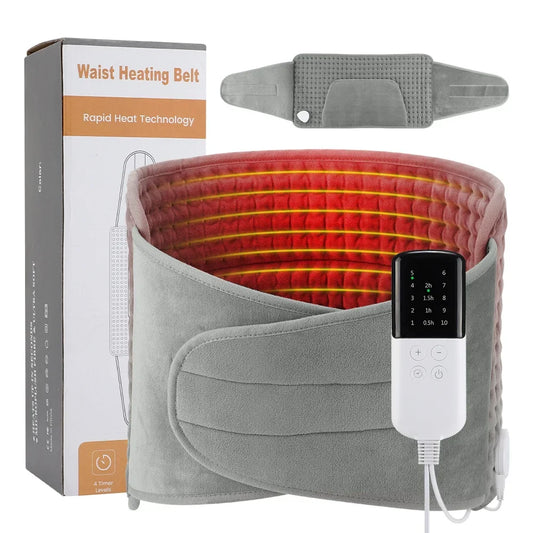 Electric Heating Waist Belt | 10-Level Heat & Auto Timer Electric Heating Belt Oasis Select