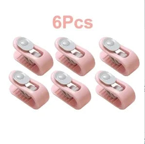 Anti-Slip Bed Sheet Clips & Quilt Holder Pegs – 6/12 Pack Bed Sheet Clips Peaceful Pleasures Health and Wellness 6pcs Pink