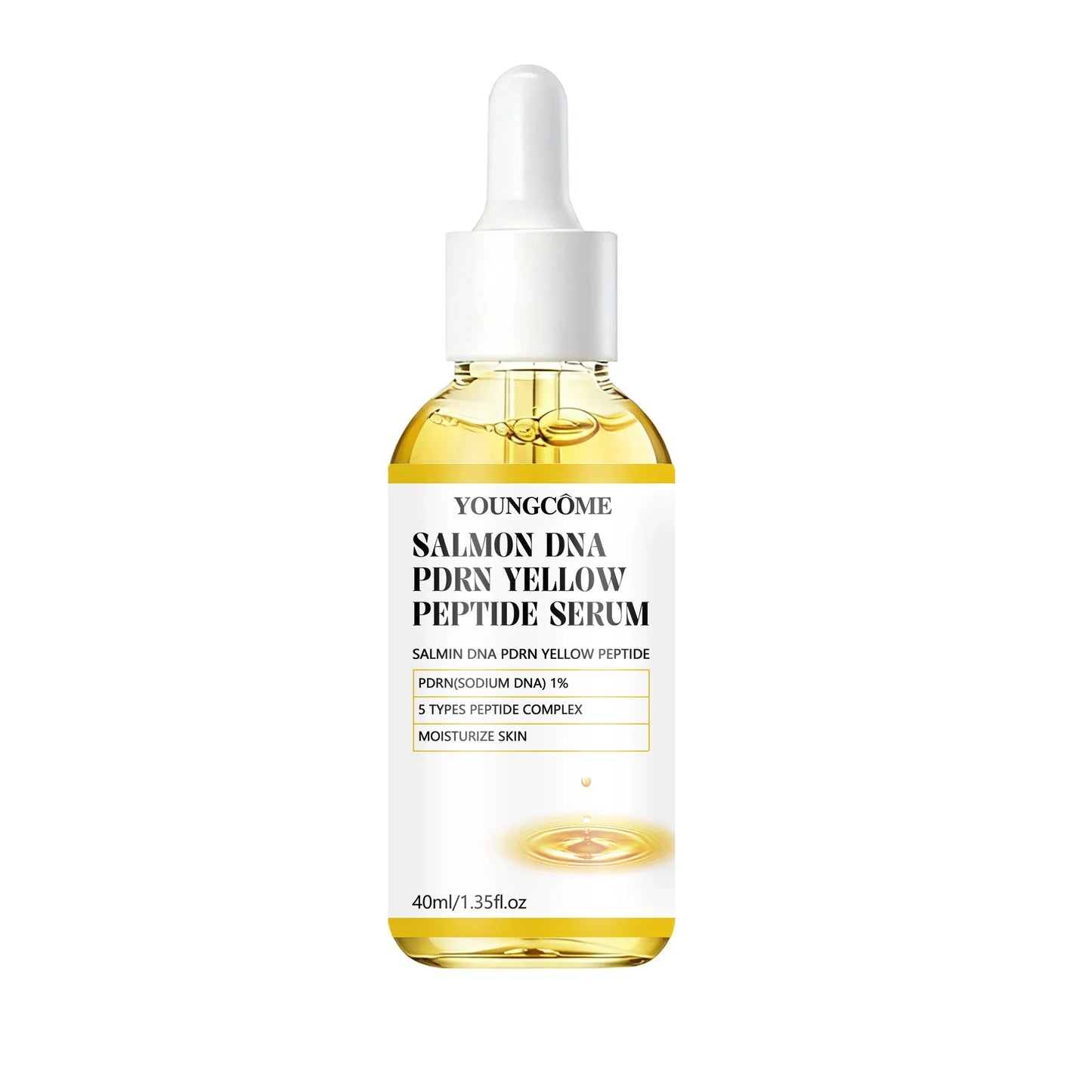 YOUNGCOME Salmon DNA PDRN Peptide Face Serum – Firm & Glow