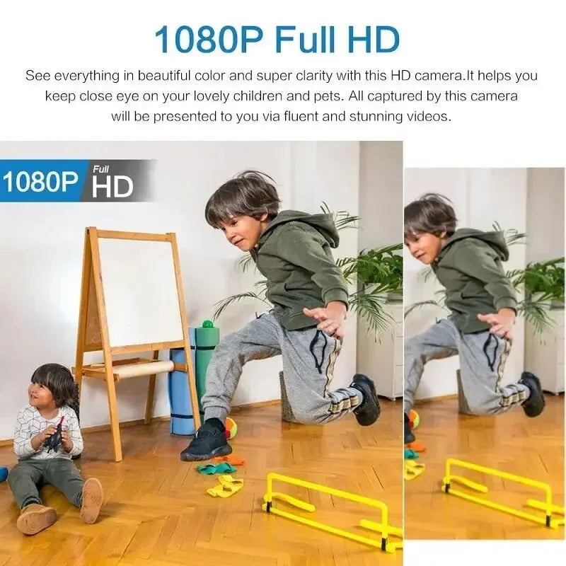 Wireless X5 Mini WiFi Camera 1080P HD Night Vision Remote APP View Wide Angle Audio Cam Home Office Car Baby Pet Security Camera Peaceful Pleasures Health and Wellness