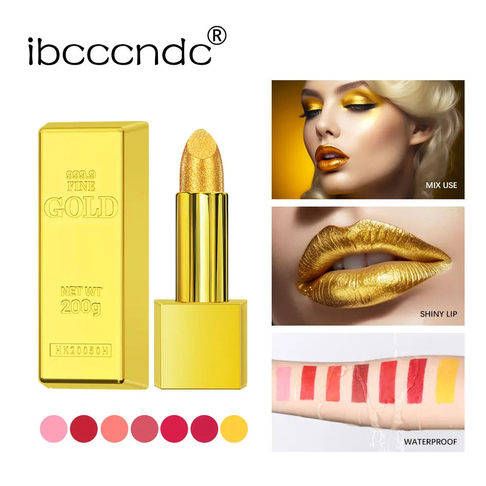 Velvet Brick Lipstick - Long-Lasting, Waterproof Non-Fading Matte Finish Premium Solid Lipstick for a Romantic Look - Perfect Peaceful Pleasures Health and Wellness