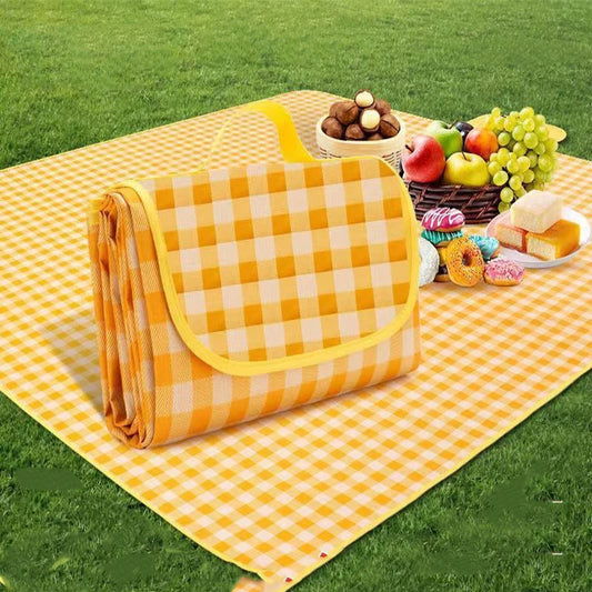 Outdoor Thickened Waterproof Camping Non-woven Fabric Picnic Mat Moisture-proof Mat Beach Mat Peaceful Pleasures Health and Wellness
