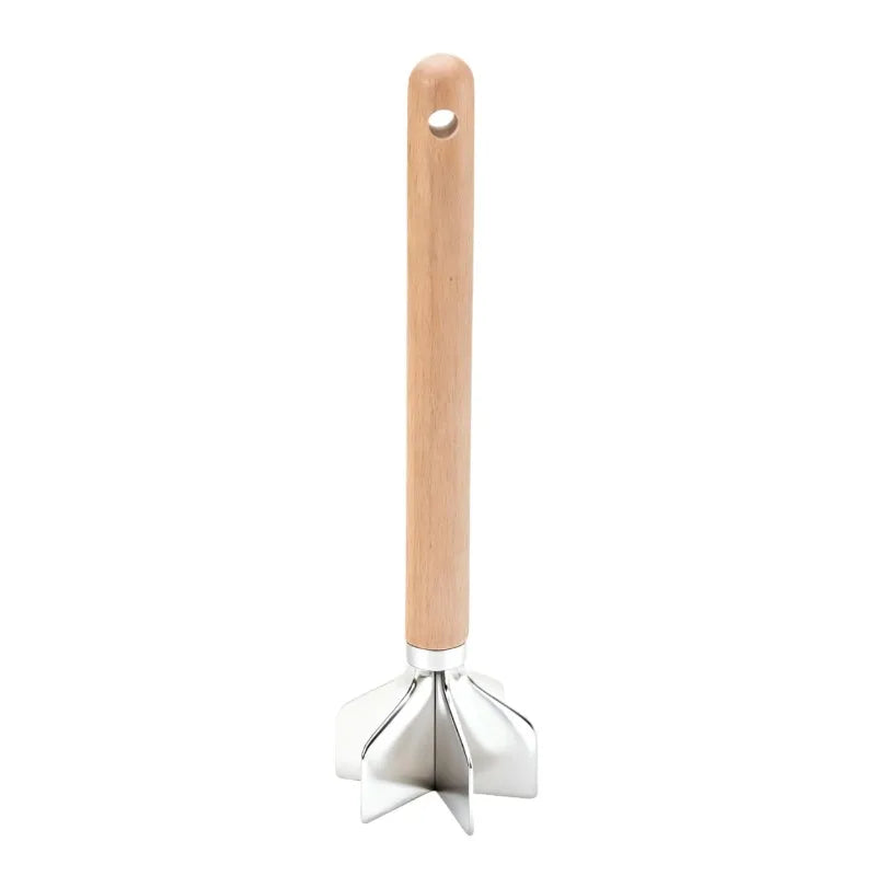 6-Blade Stainless Steel Meat Chopper & Potato Masher Meat Chopper Tool Peaceful Pleasures Health and Wellness