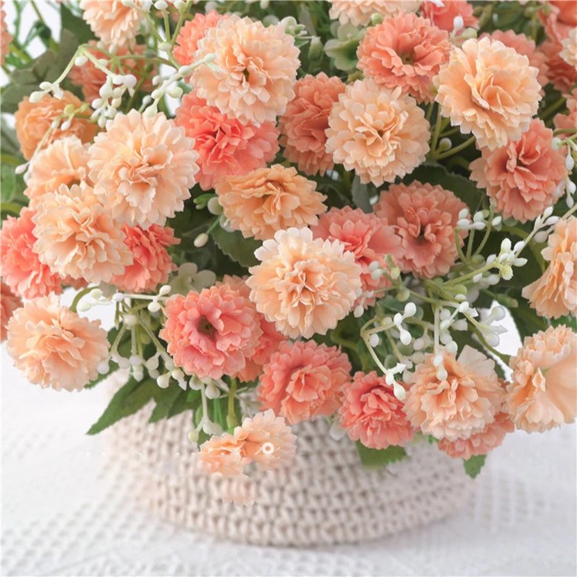 Colorful Silk Hydrangea Artificial Flowers | Wedding & Home Decor