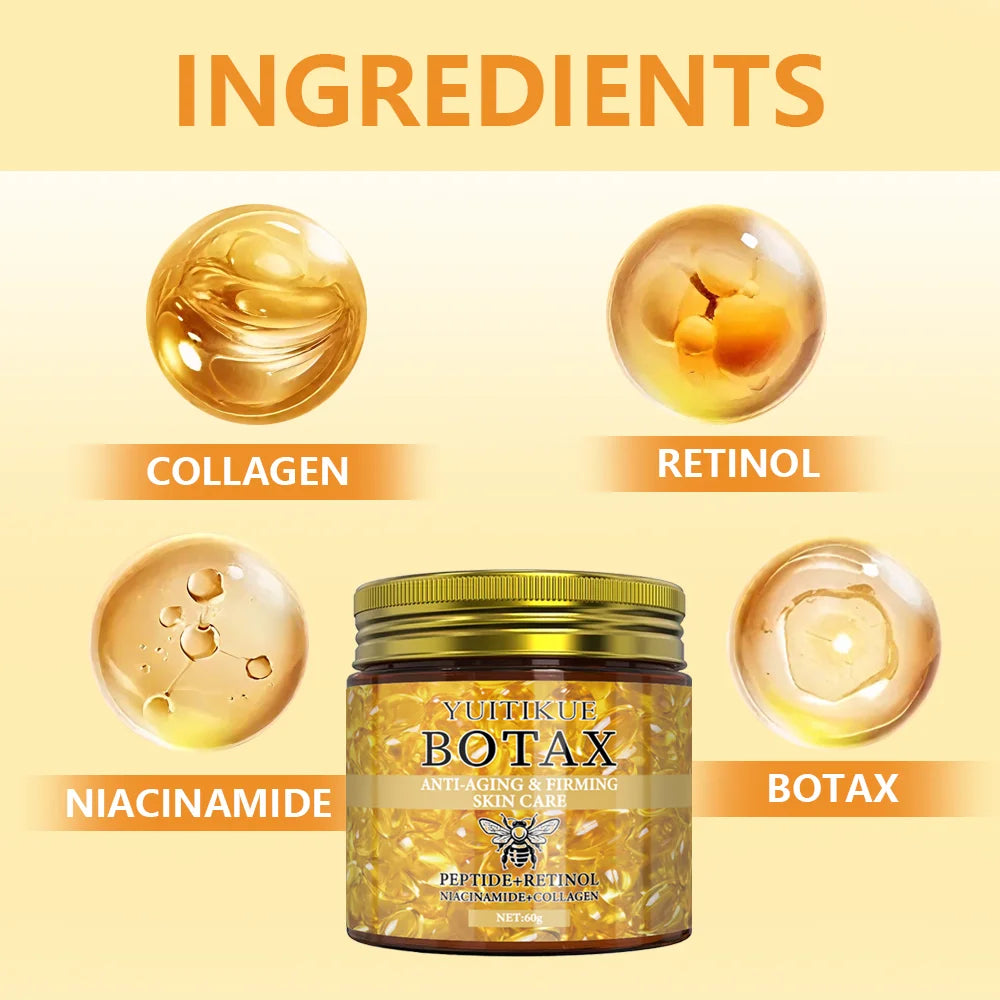 BOTAX Effect Face Cream - Instant Lifting & Anti-Wrinkle Treatment with Peptide, Retinol, Niacinamide Non-Greasy Formula Peaceful Pleasures Health and Wellness