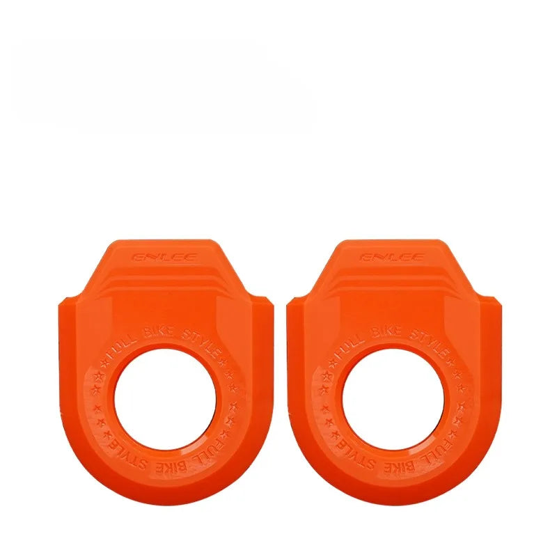 Bicycle Crank Arm Protector Cover – Universal MTB & Road Bike Bike Crank Protector Peaceful Pleasures Health and Wellness OrangeA