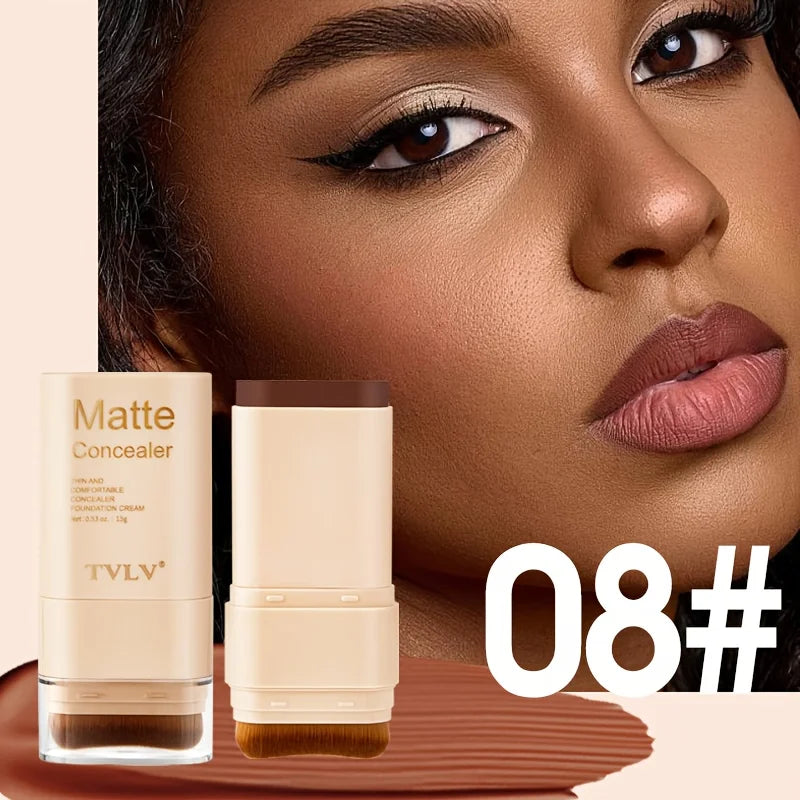2-in-1 Foundation & Concealer Stick – 9 Shades | Waterproof