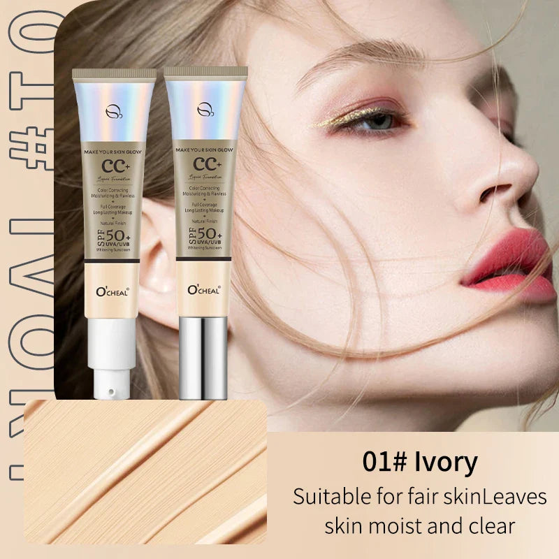 O'Cheal CC Cream SPF 50+ Foundation, Concealer & Primer 30g