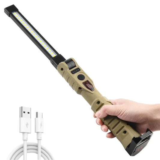 Folding COB XPE LED Work Light – Rechargeable Torch & Inspection Lamp LED Work Light Oasis Select