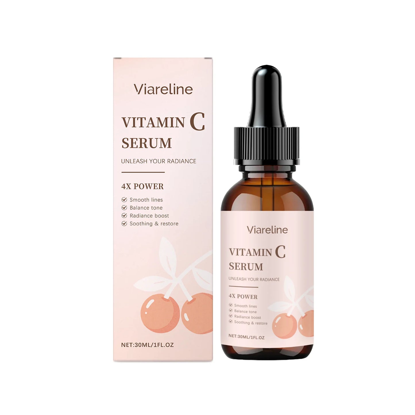 Viareline Vitamin C Brightening Serum | Fade Dark Spots 30ml