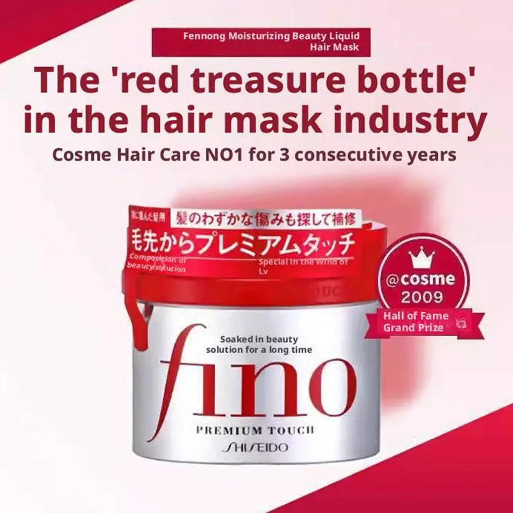 Fino Shampoo Conditioner 550ml Oil Control Volumizing Smooth Hair Mask Repair Dry Damaged Hair Moisturizing Nourishing Treatment Peaceful Pleasures Health and Wellness