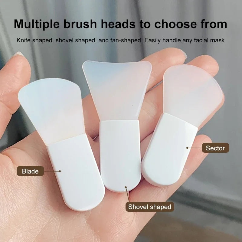 Silicone Facial Mask Brush Professional Mud Cream Brushes Skincare