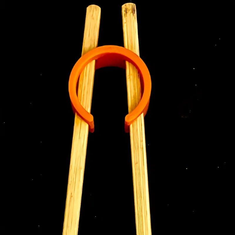 Reusable Portable Chopstick Grip Training Tool, Ergonomic Design, Ideal for Beginners, Durable and Easy to Use Peaceful Pleasures Health and Wellness
