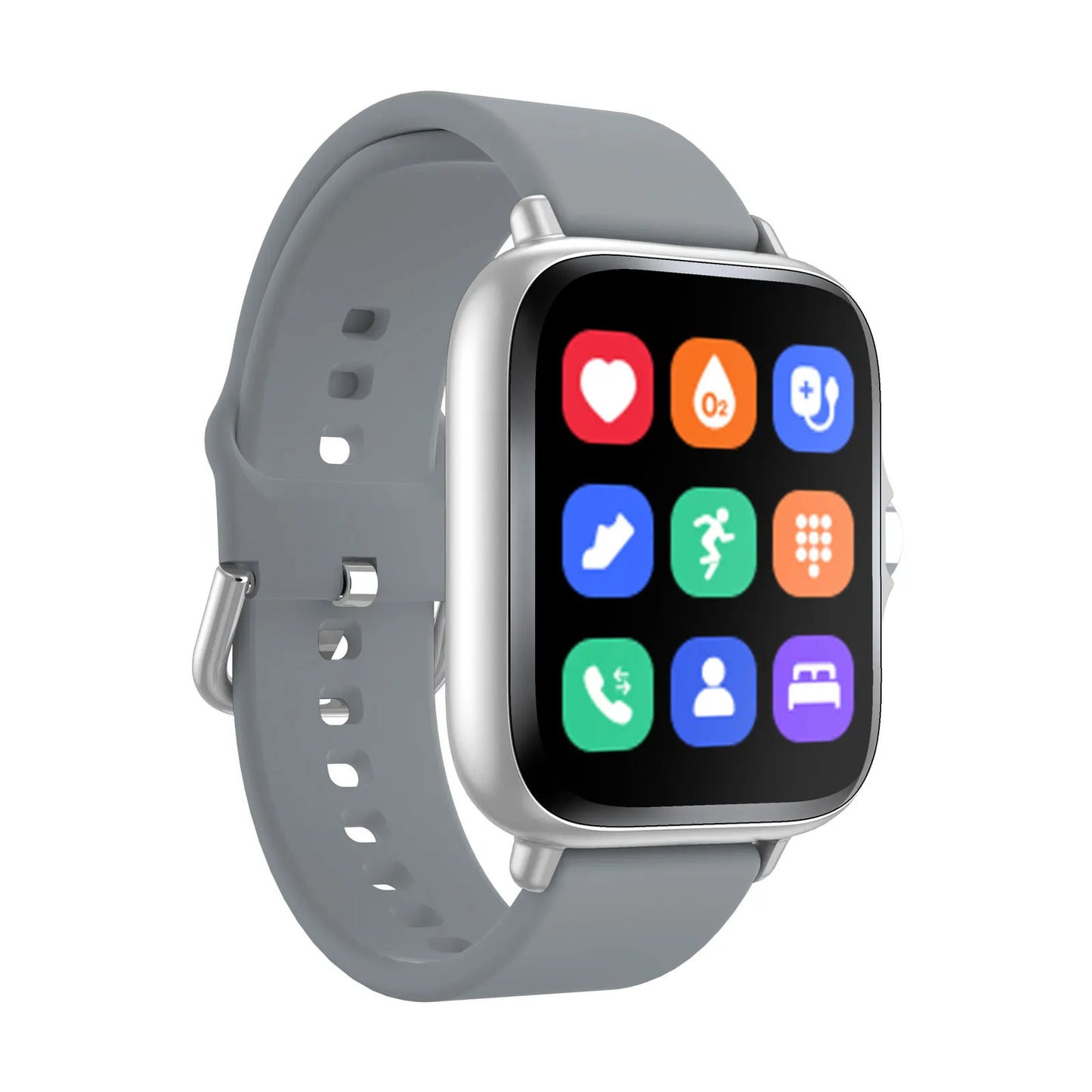LOMAXFR Smart Watch – Wireless Calling, Multi-Sport, iOS & Android