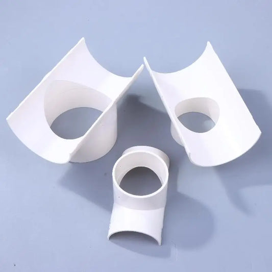 New PVC Open Tee Pipe Joint Repair Patch Drain Pipe Adapter Tube Connectors For Home Outdoor Industrial Plumbing Accessories Peaceful Pleasures Health and Wellness