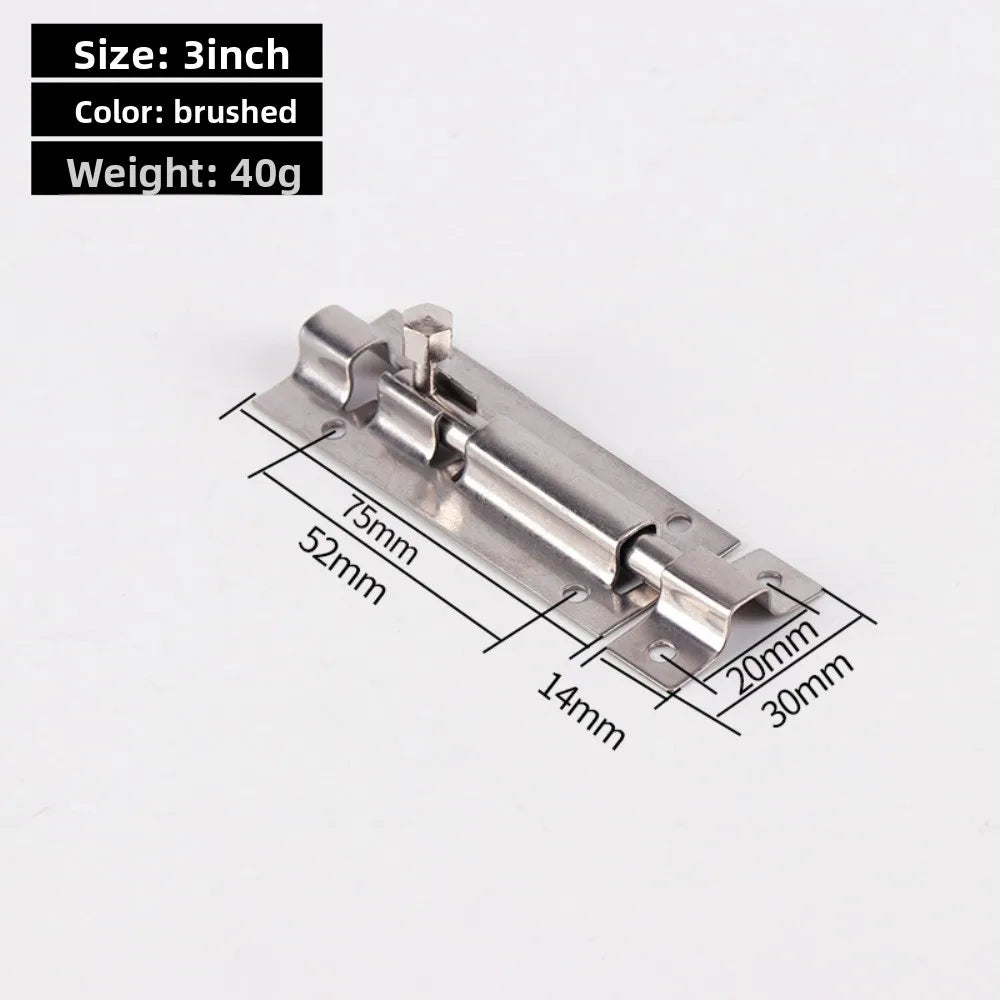 Aluminum Alloy Door Bolt Latch – Gate, Window & Home Lock
