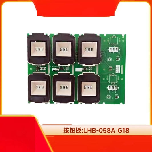 Mitsubishi Elevator Button Board LHB-058A 6 & 8 Position Elevator Button Board Peaceful Pleasures Health and Wellness Default Title