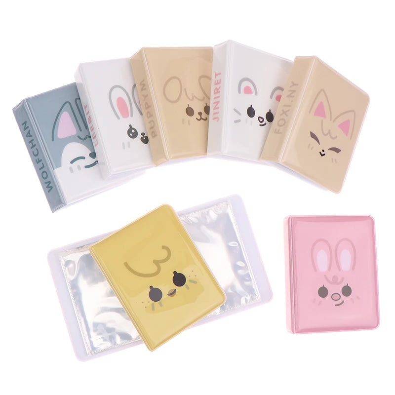 3 Inch Album Photo Postcard Storage Album Can Hold 36 Photos Idol Pictures Collection Kpop Card Binder Name Card Book Album Peaceful Pleasures Health and Wellness