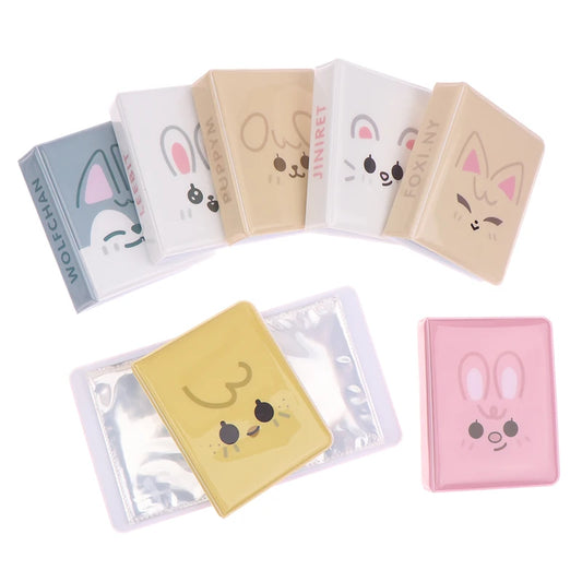 3 Inch Album Photo Postcard Storage Album Can Hold 36 Photos Idol Pictures Collection Kpop Card Binder Name Card Book Album Peaceful Pleasures Health and Wellness