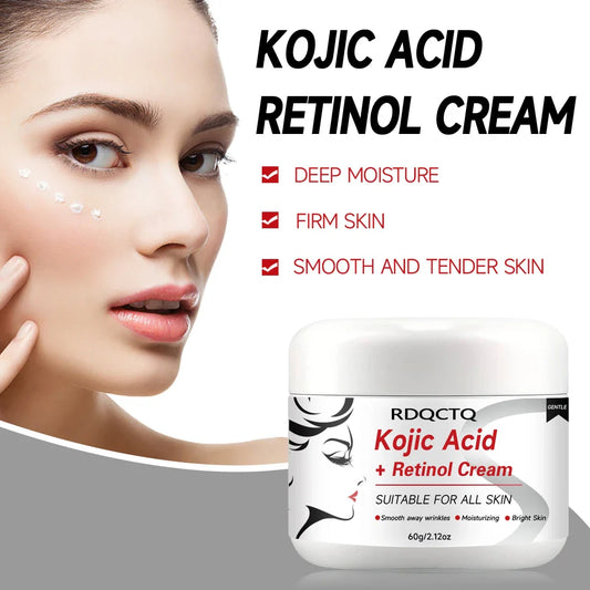 Kojic Acid & Retinol Face Cream – Daily Moisturizer 30/60g Face Moisturizer Cream Oasis Select