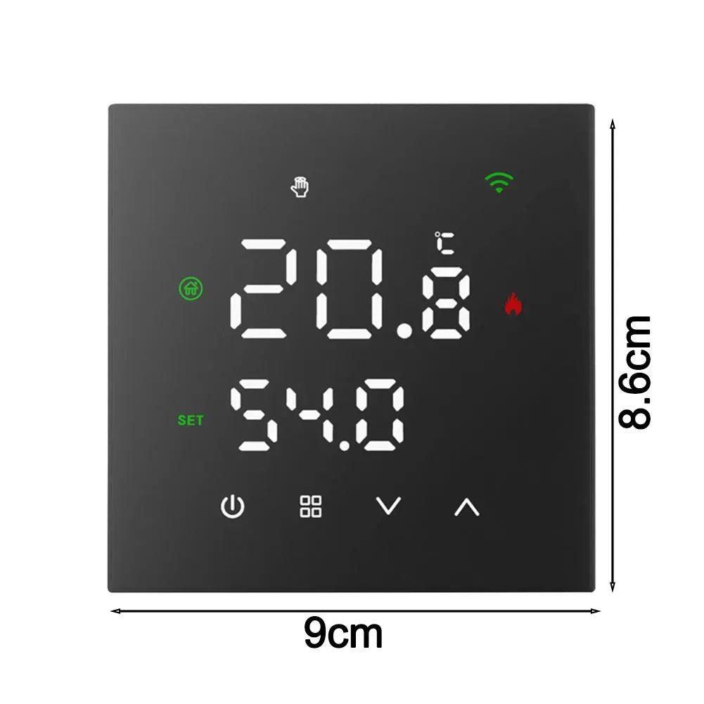 Wifi-enabled Thermostat Compatible Tuya Smart Life Programmable Floor