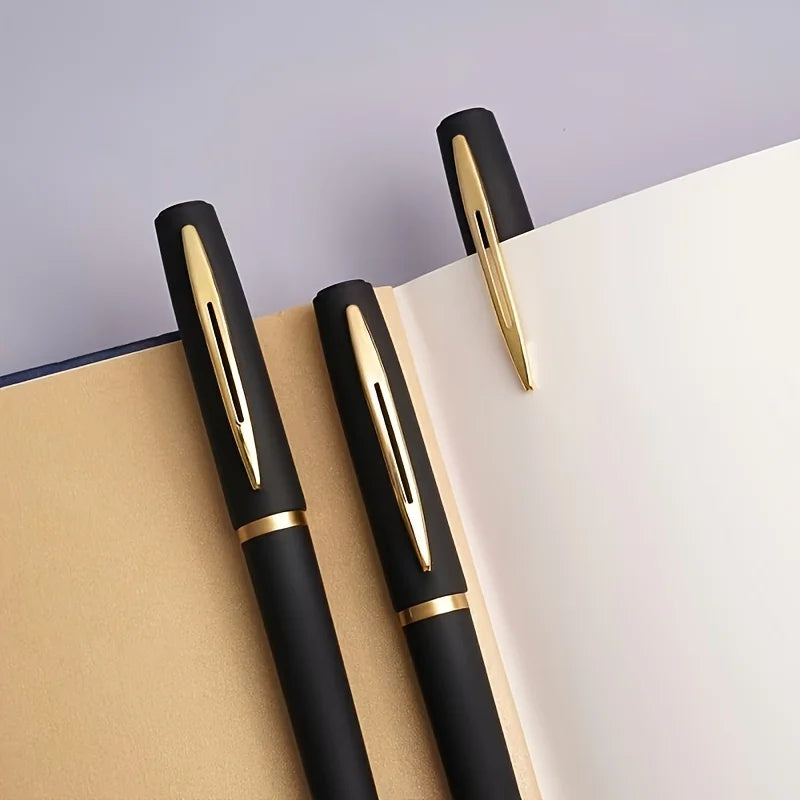 12-Pack Black Gel Pens with 10 Refills | Quick-Dry Medium Point