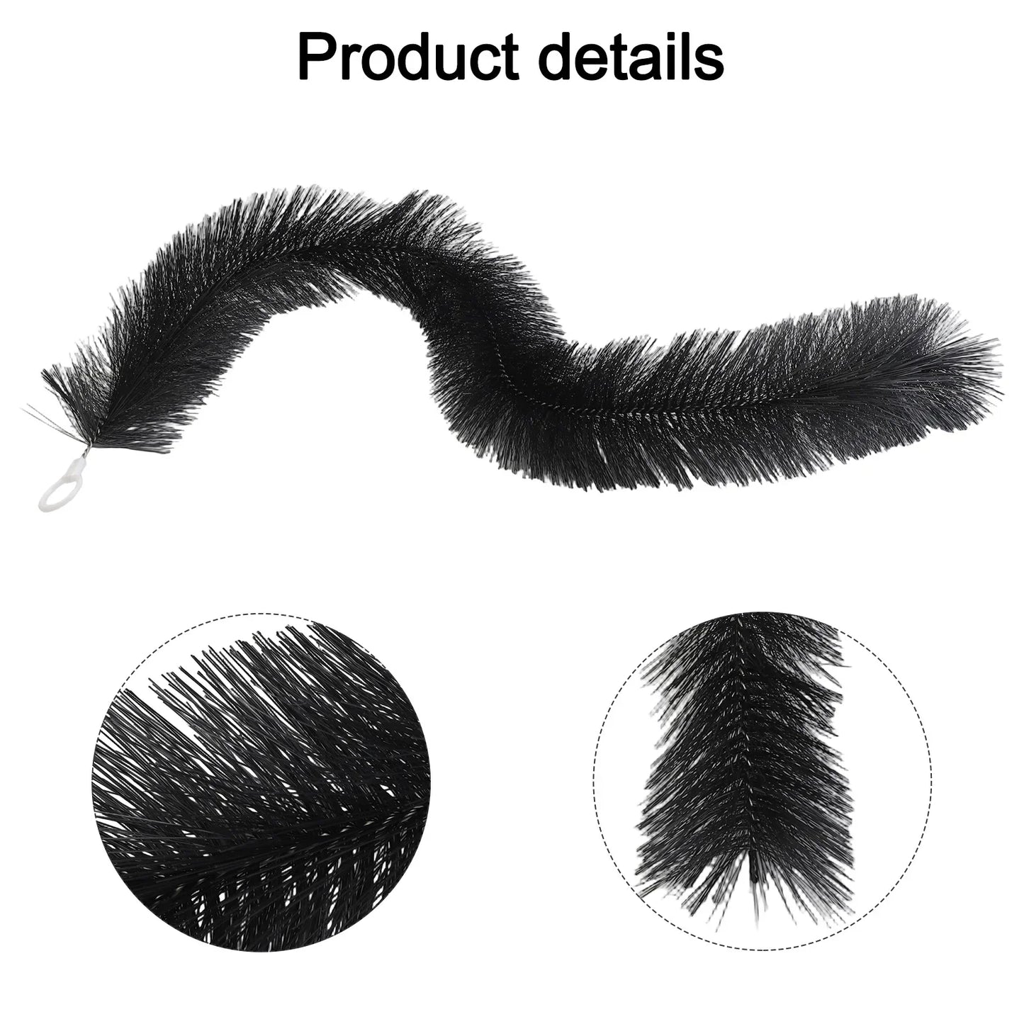1M Gutter Guard Brush – Heavy-Duty Leaf & Debris Filter