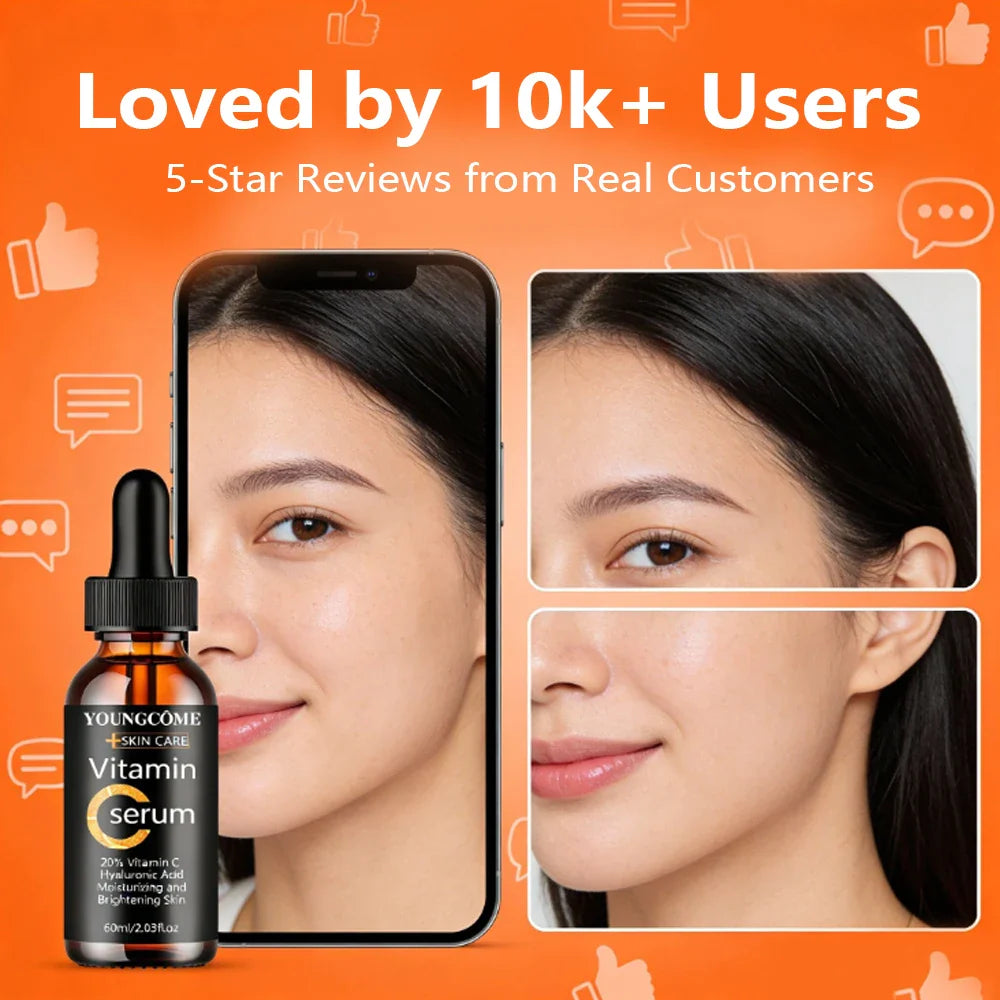 Vitamin C Serum with Hyaluronic Acid – Glow & Firm Skin