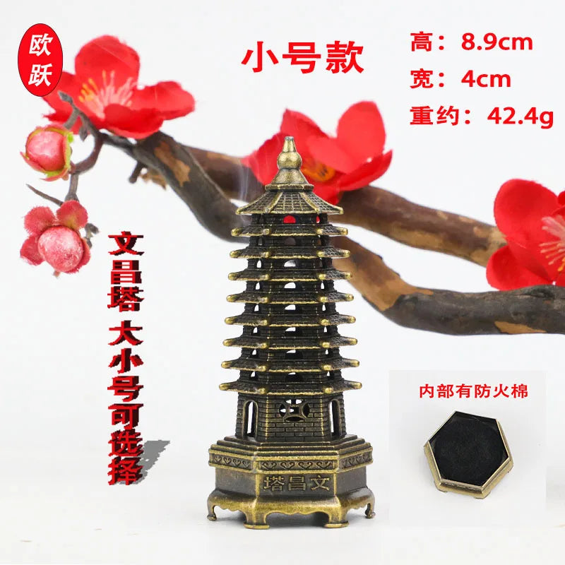 Metal Lotus Buddha Incense Burner & Stick Holder | Zen Censer