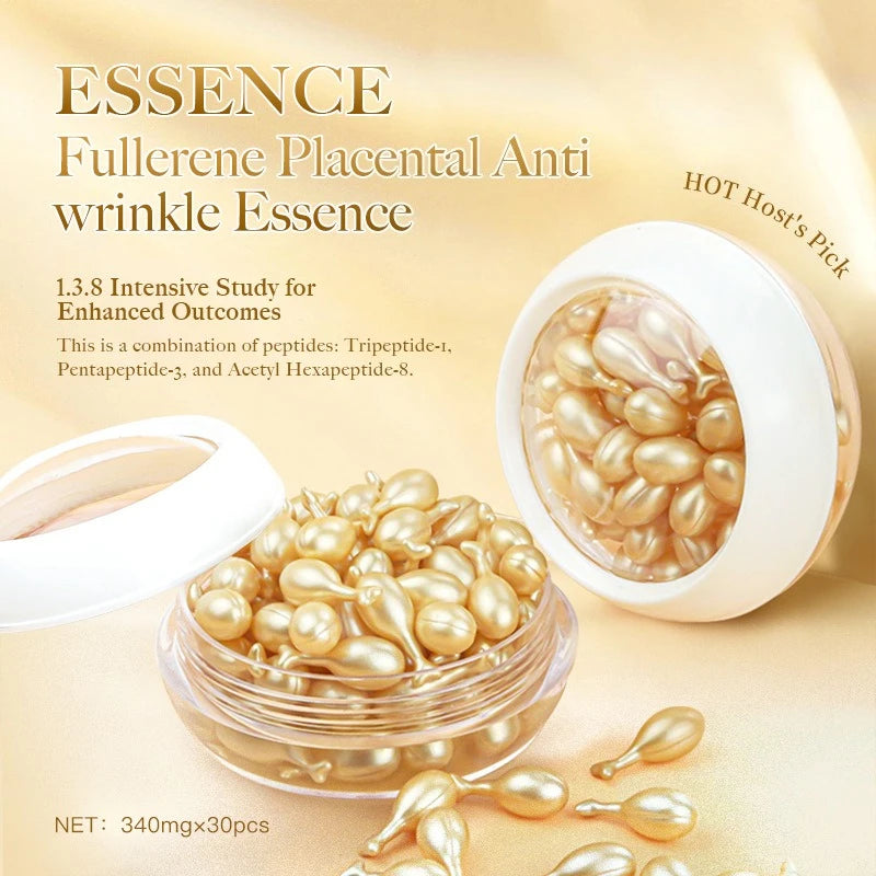 Hyaluronic Acid Face Serum Capsules | Moisturizing & Firming