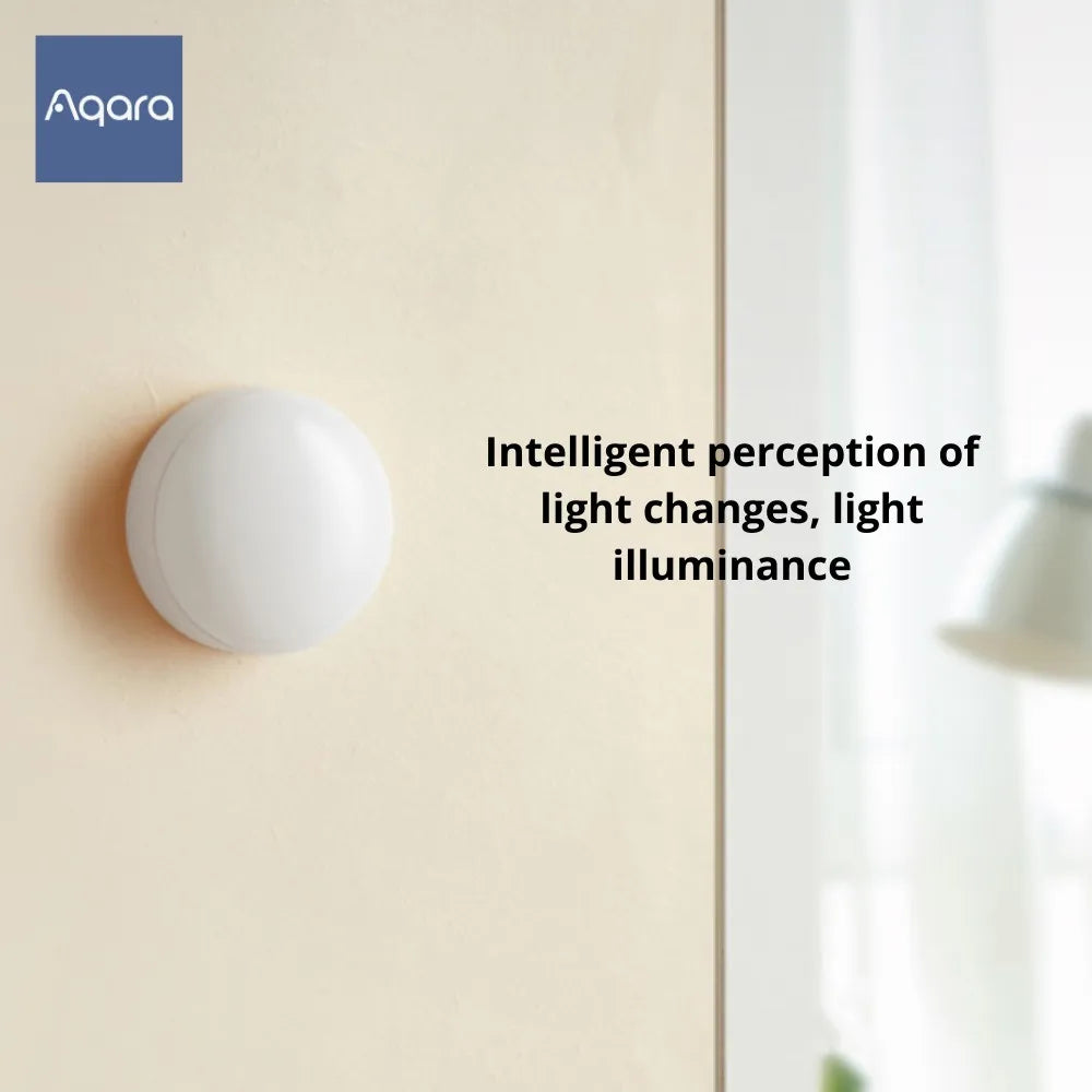 Original Aqara Light sensor T1 Zigbee 3.0 Brightness Sensor Smart Induction Light Change for Mi home Homekit Smart Home Peaceful Pleasures Health and Wellness