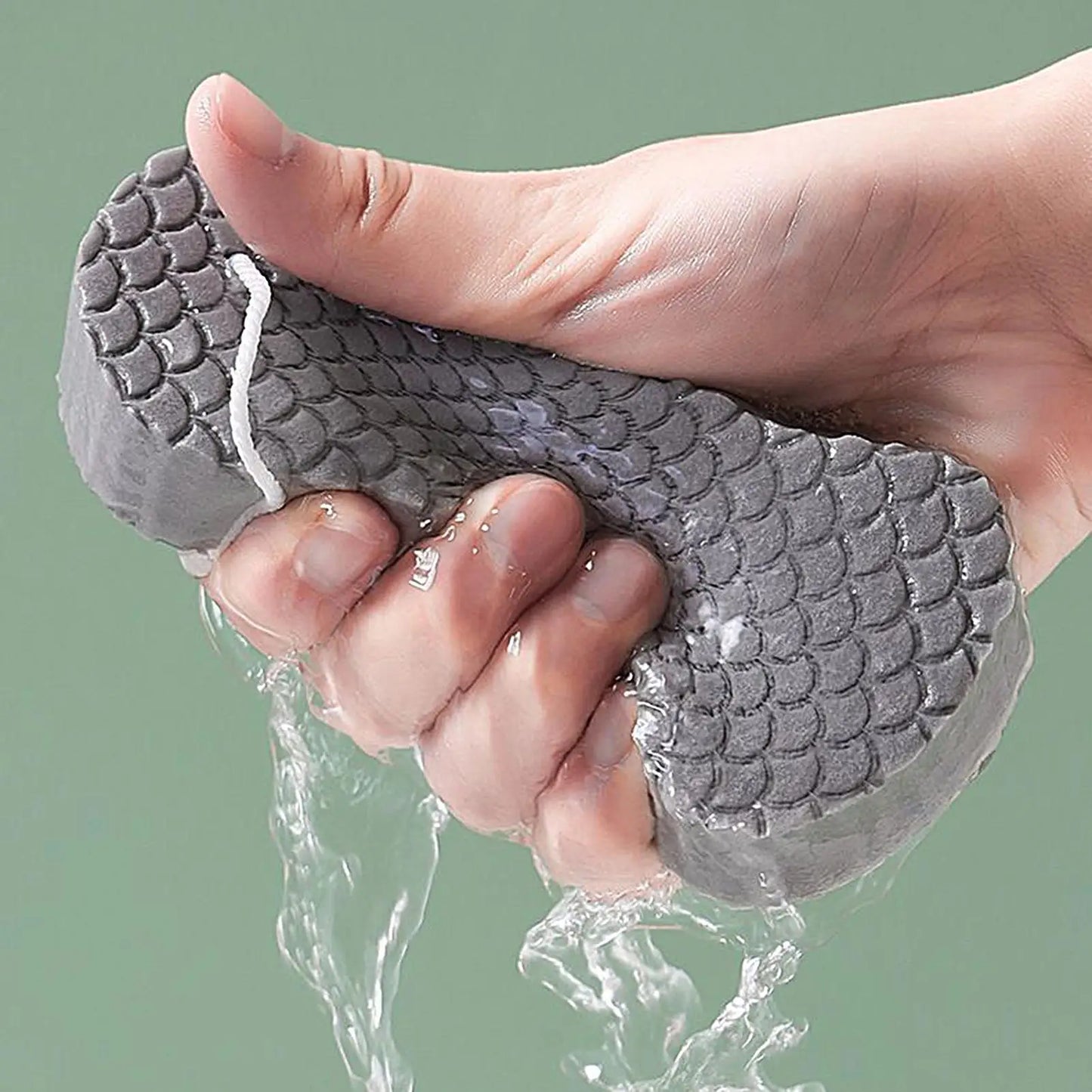 Exfoliating PVA Bath Sponge – Gentle Body Scrubber All Skin