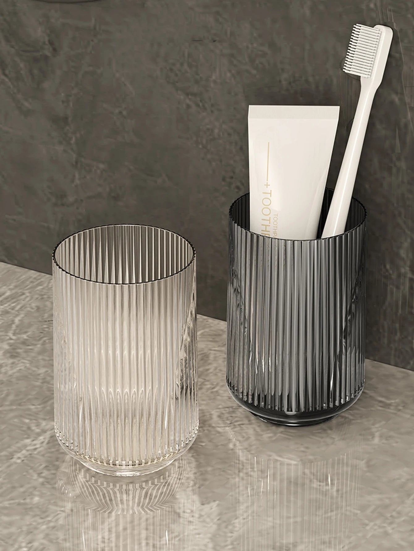 1Pcs Household Items - mouthwash Toothbrush Travel Supplies Bathroom Supplies - couple Set Brush Cup Peaceful Pleasures Health and Wellness