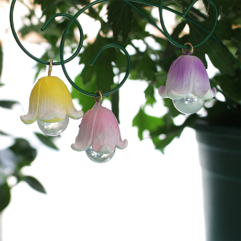 No Fade Resin Flower Pick Stand | Fairy Garden Decor