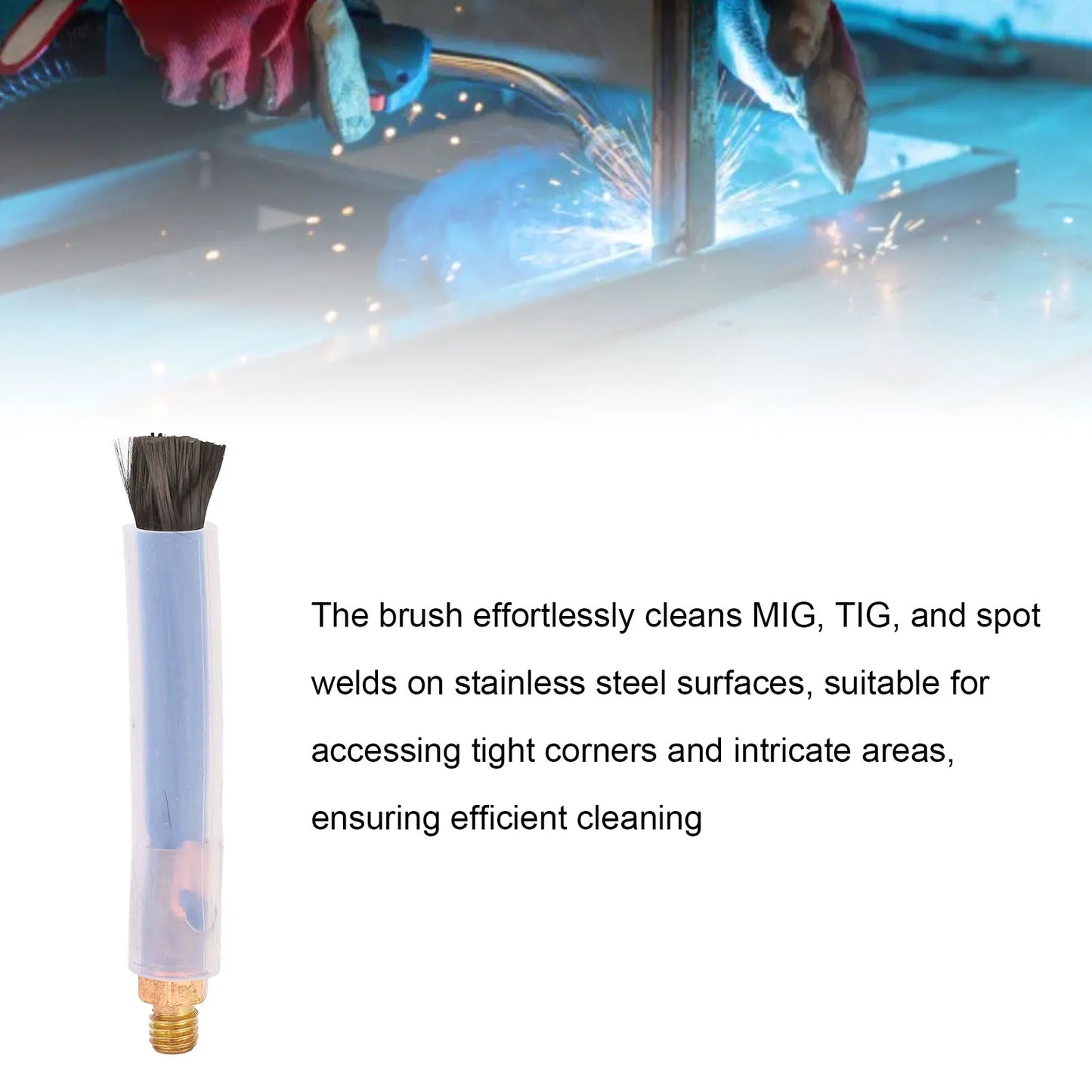 Weld Bead Cleaning Brushes Brass Head Brush Welding Seam Processor